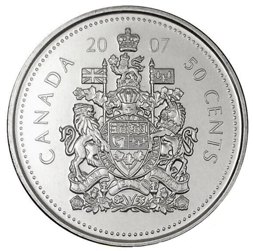 Photo of a 2007 Canada 50 Cents from an eBay listing that sold on Jun 30, 2026