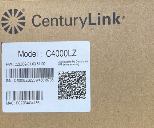 Centurylink C4000LZ Modem Wi-Fi 6 Line DSL xDSL Router - OEM - New In Box - Picture 10 of 10