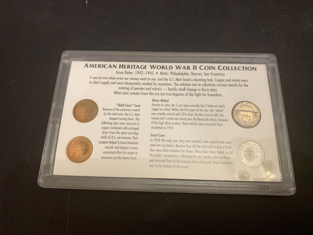American Heritage World War II Coin Collection | eBay
