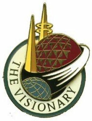 OLD RARE LE Celebrating the Life of Walt Disney Pin The Visionary WED Epcot 