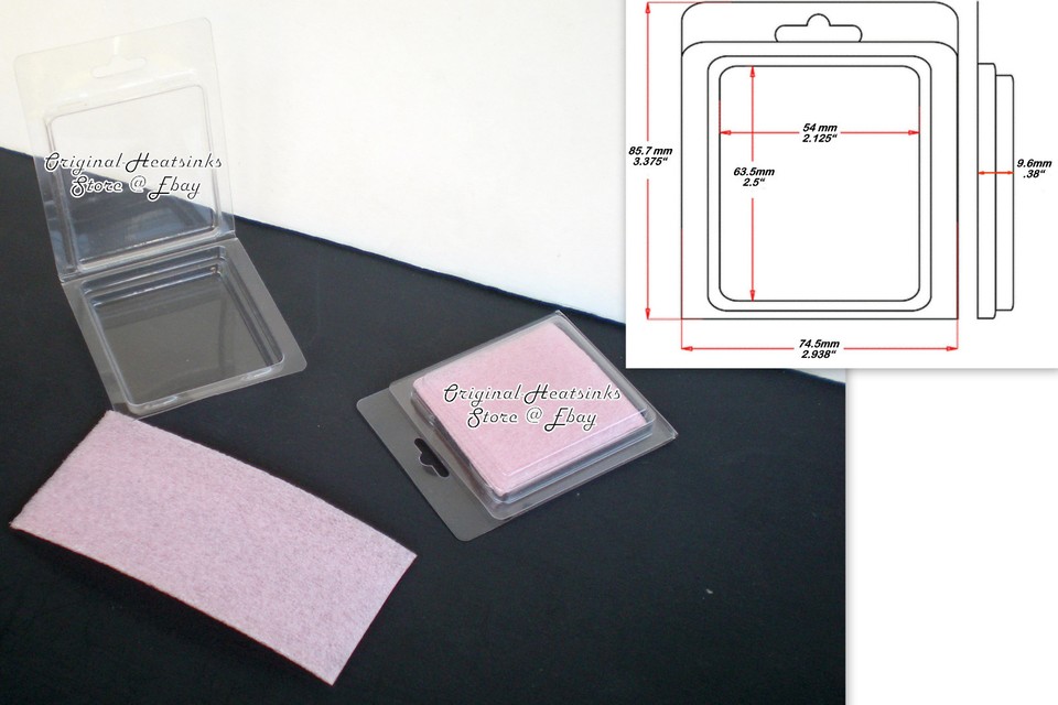 CPU Clam Shell Blister Pack for Intel-AMD Processors with Anti Foam New ...