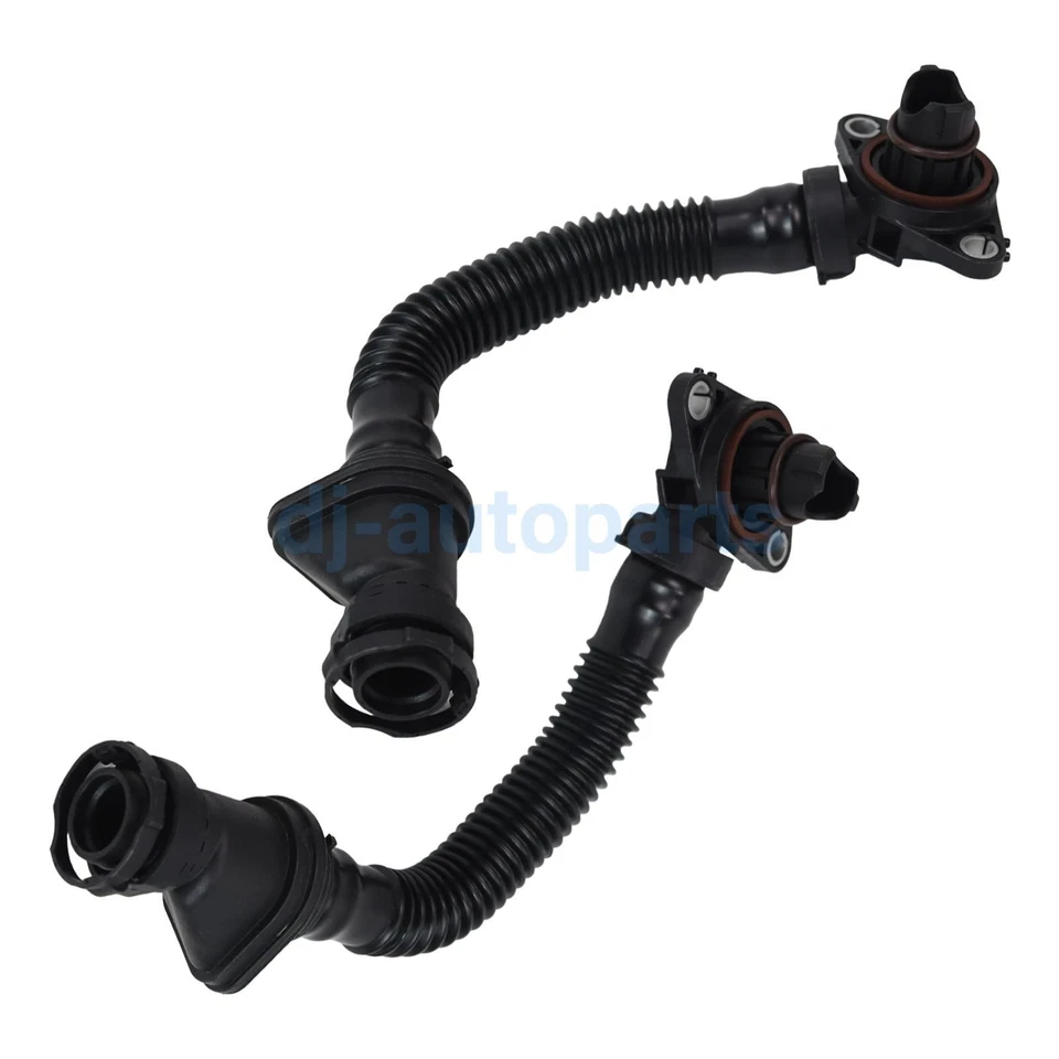 2X Manguera de ventilación del cárter 11157843150 11157843151 apta para BMW F10 F06 F13 M5 M6 S63 Foto 2 de 4