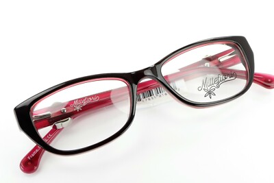 MILLEFIORI FIORE PERENNIAL in Chianti Black/Red 50-16-135 Frames Flex Hinges A55