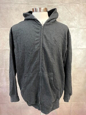 Buccaneer Board Riders BBB Men's Gray Zipper Front Active Jacket