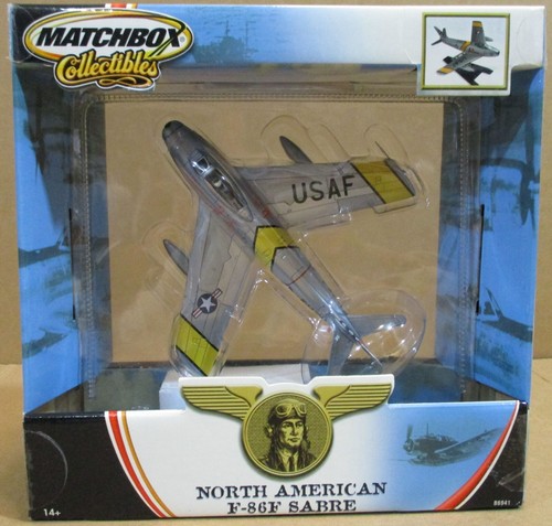 Matchbox Dinky F-86F Sabre Mig Mad Marine USAF N. America Aircraft Die-Cast 1:72 - Picture 6 of 24