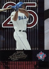 2002 Playoff Absolute Memorabilia #146 Carlos Delgado Toronto Blue Jays