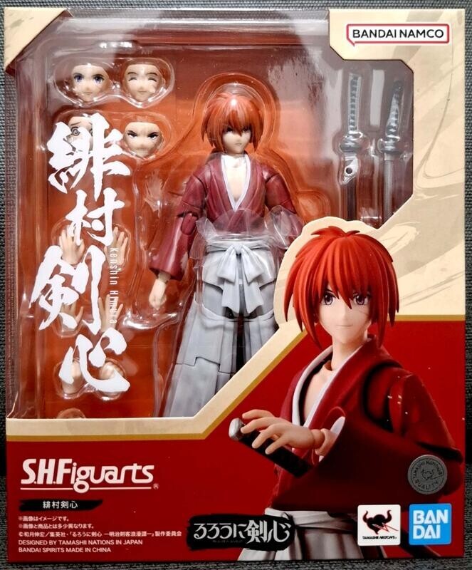 Bandai S.H.Figuarts Kenshin Himura Rurouni Kenshin SHF Action