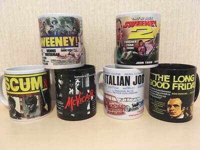BRITISH GANGSTER CRIME MOVIES 72 mug designs Custom made brand new get carter