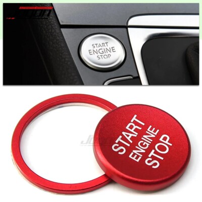 Golf R Auto Stop Engine Button Red Engine Start Stop Button Ring Cover For Volkswagen Golf MK7 CC VW ...