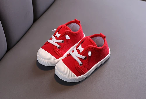 Kinder Jungen Mädchen Casual Pumps Canvas Low-Top Flache Trainer Bunte Schuhe - Bild 24 von 32