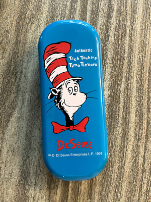Vintage 1997 Cat in The Hat Dr. Seuss Watch! NEW in tin! | eBay display picture 2