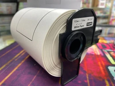 DK11247 DK LABEL THERMAL LABEL PRINTER SHIPPING LABELS 103mm x 164mm FOR BROTHER