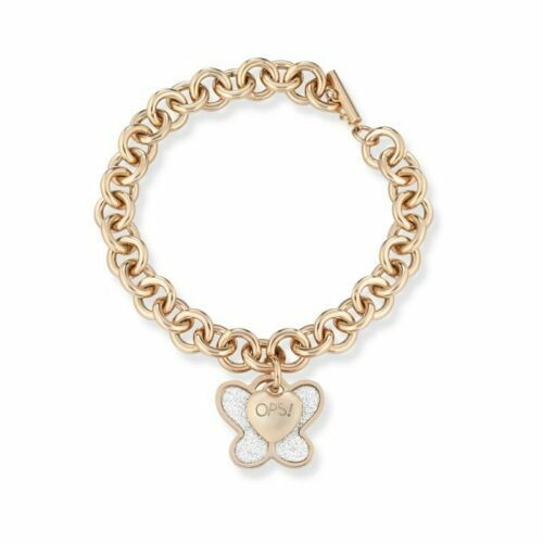 Bracciale Elastico Rebel And Rose Indian Summer Con Perle Di Agata Multicolore E Logo Argento, Lunghezza 16,5 Cm