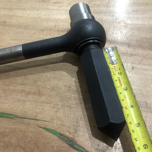 Hall 18" No. 3 Morse Taper Shank Engineers Ratchet Brace - Unusual Hand Drill - Picture 9 of 11