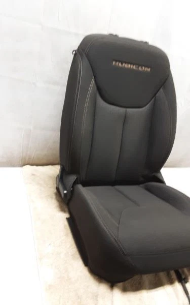 Jeep JK Wrangler OEM 2 puertas Rubicon asiento delantero pasajero negro 2011-2017 92858 Foto 4 de 4