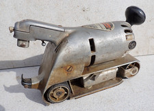 VINTAGE SKILSAW SKIL ZEPHYRPLANE BELT SANDER RUNNING FOR PARTS MODEL JY