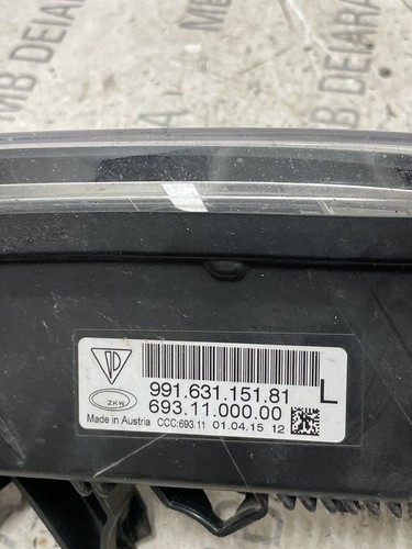Porsche 911 991 2017 headlight headlamp 99163115181 DEI4803 - Picture 2 of 3