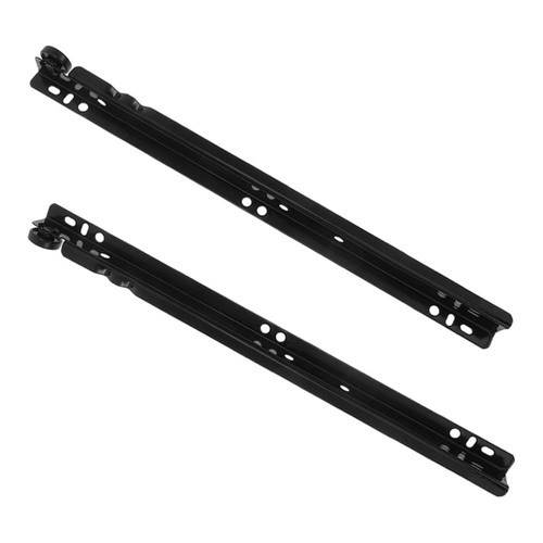 Bottom Slide Cabinet Slides Mount Kitchen Drawer Rails Dresser Back - Picture 4 of 12