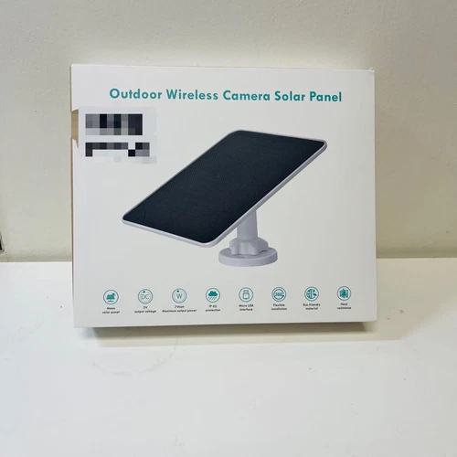 10ft cable-7W-5V Solar Panel Charger for Ring Camera Spotlight & Stick Up Cam - Picture 15 of 41