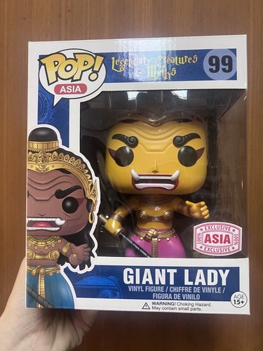 Funko Pop Legendary Creatures & Myths Giant Lady #99 Dark Yellow asia Exclusive