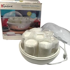 Electric Yogurt Maker Machine Home Yogurt Incubator with Glass Jars  White New