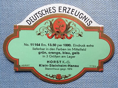 Old Liqueur Label Wine Label Bottle Label Label Horst KG Design