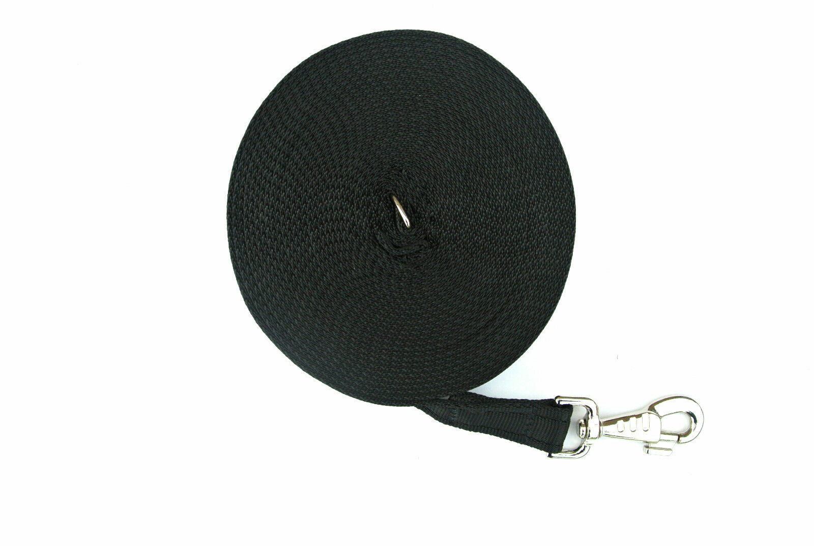 Black Dog Training Lead Horse Lunge Line 25mm Cushion bing 5FT 10FT