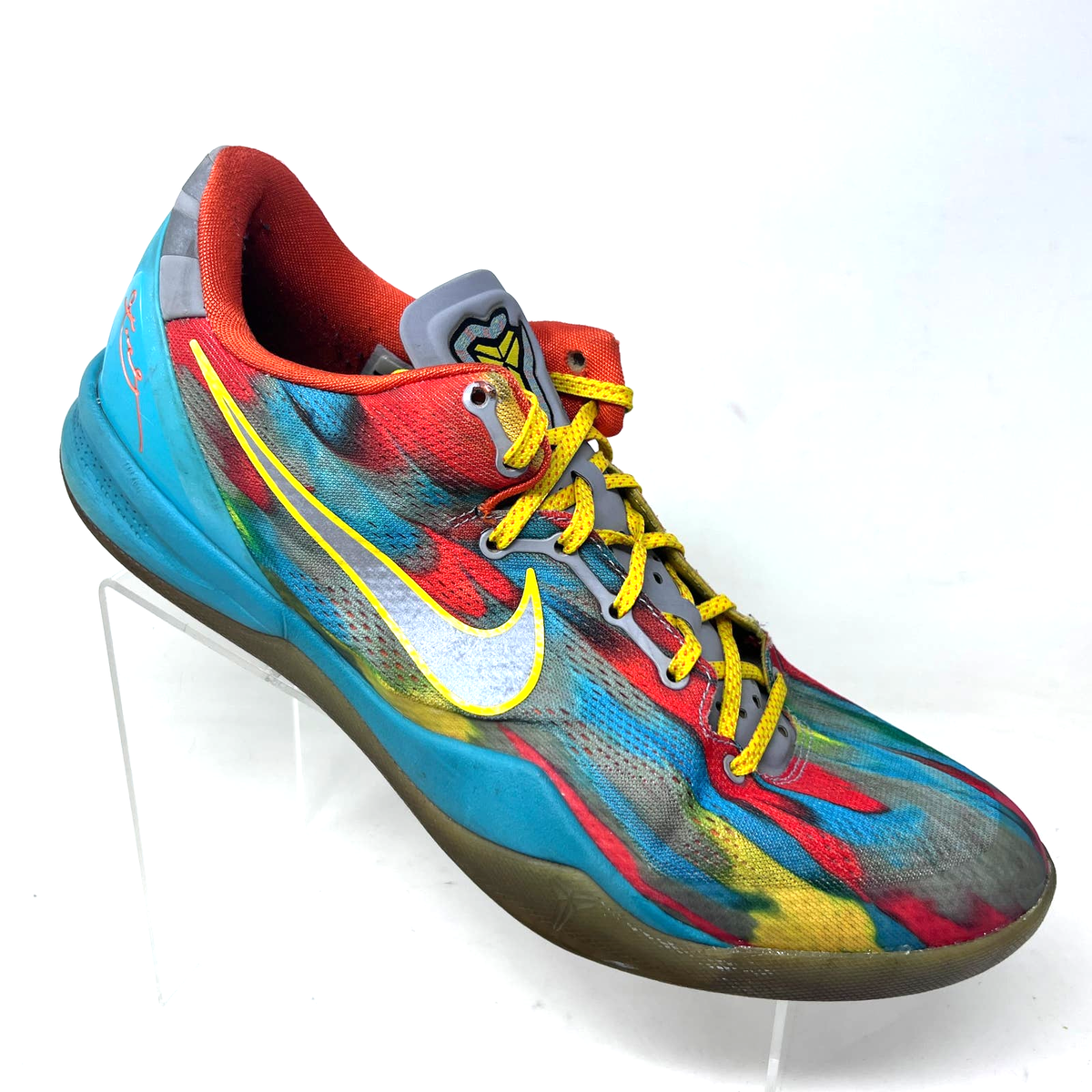 Nike Kobe 8 VIII Venice Beach 555035-002 Multicolor Sneaker Nike Kobe 8 VIII Venice Beach 555035-002 Multicolor Sneaker