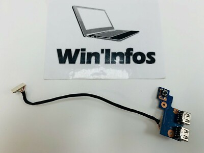 Switch Power Supply Board Power Switch Cable & USB Samsung 300E (NP300E5A-S08FR)