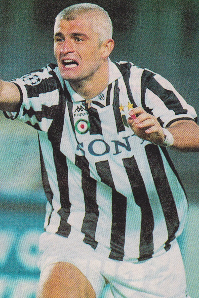Football Photo>FABRIZIO RAVANELLI Juventus 1996-97 | eBay