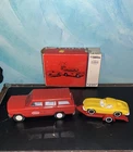 Vintage 1960's Red Mini TONKA No 80 Jeep Wagoneer And Trailer New In Box NOS