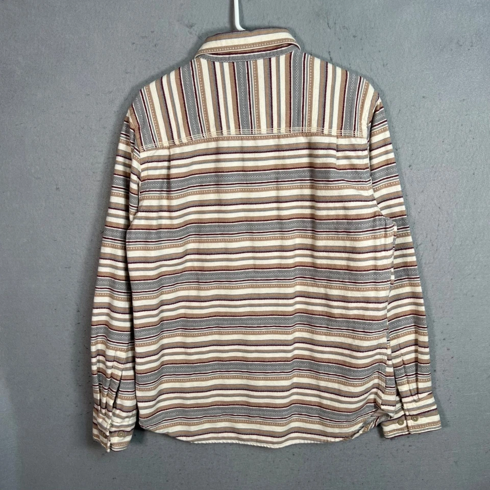 Howe Creative Workforce Striped Long Sleeve Shirt Mens Size Large - Image 2 of 4