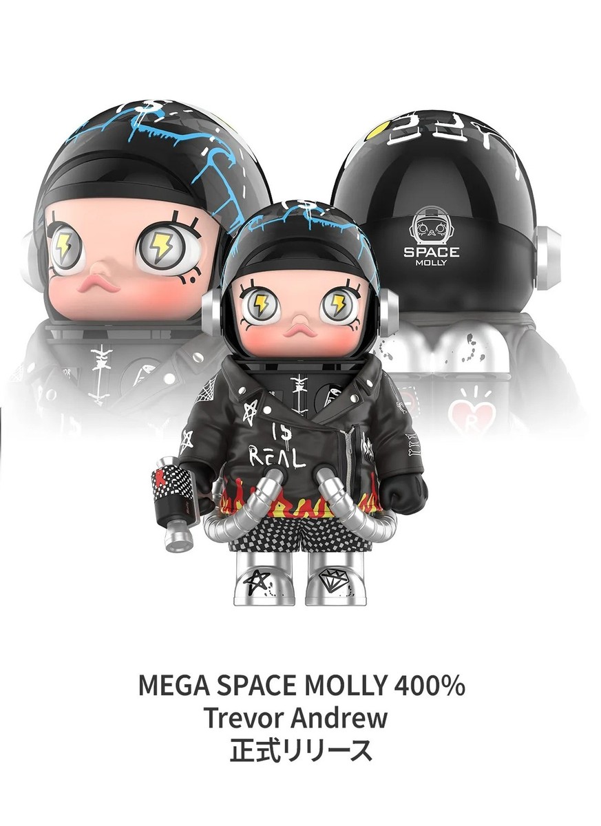 【完売品】 MOLLY 400% Trevor Andrew フィギュア MEGA SPACE MOLLY 400% Trevor Andrew Pop Mart Figure Limited
