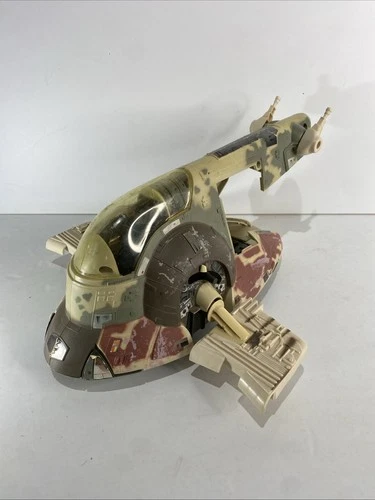 1996 Star Wars POTF2 Boba Fett Slave 1 Ship Vintage Hasbro Slave1 Slave One