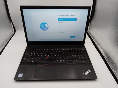 Intel Core I5 7200u Lenovo E580 I5 8th Gen Lenovo ThinkPad E580 15