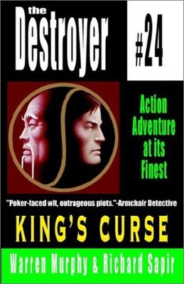 KING'S CURSE: DESTROYER #24 By Warren Murphy & Richard Sapir Excellent Condition