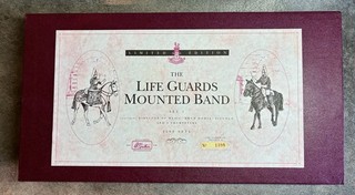 W Britain. The Life Guards Mounted Band Set 1 Number 1398 Of 2500 Sets