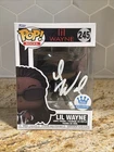 Lil Wayne Signed Auto Funko Pop Rocks 245 Weezy Tha Carter Lollipop Exclusive
