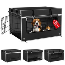 Dog Crate Cover, 1680D Heavy-Duty, Waterproof and Chew-Resistant. 24L 18W 20H