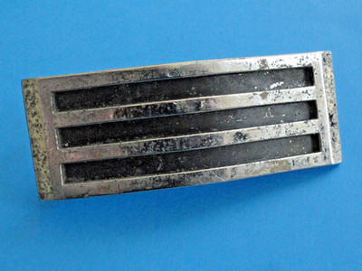 1961 MERCURY COMET FENDER EMBLEM CHROME TRIM PIECE C1GB-16A096-A FOMOCO OEM