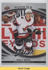 2023-24 Upper Deck MVP Rookies Silver Script SP Ridly Greig #233 READ gy2