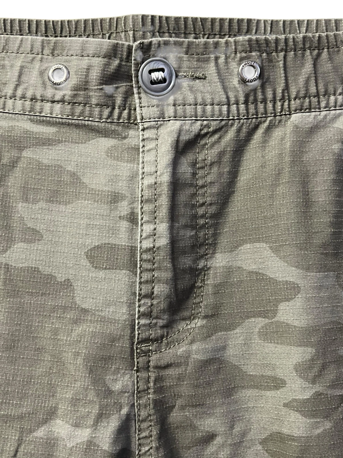 vuori ripstop camo cargo missing drawstring pants