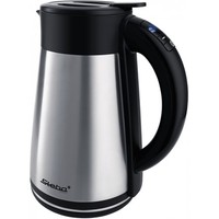 Steba WK 43-31-00 Wasserkocher Silber FassungsvermöGen 1,5 L 7 Temperaturstufen