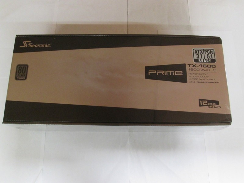 Seasonic PRIME TX-1600 ATX 3.1 Power Supply NEW!