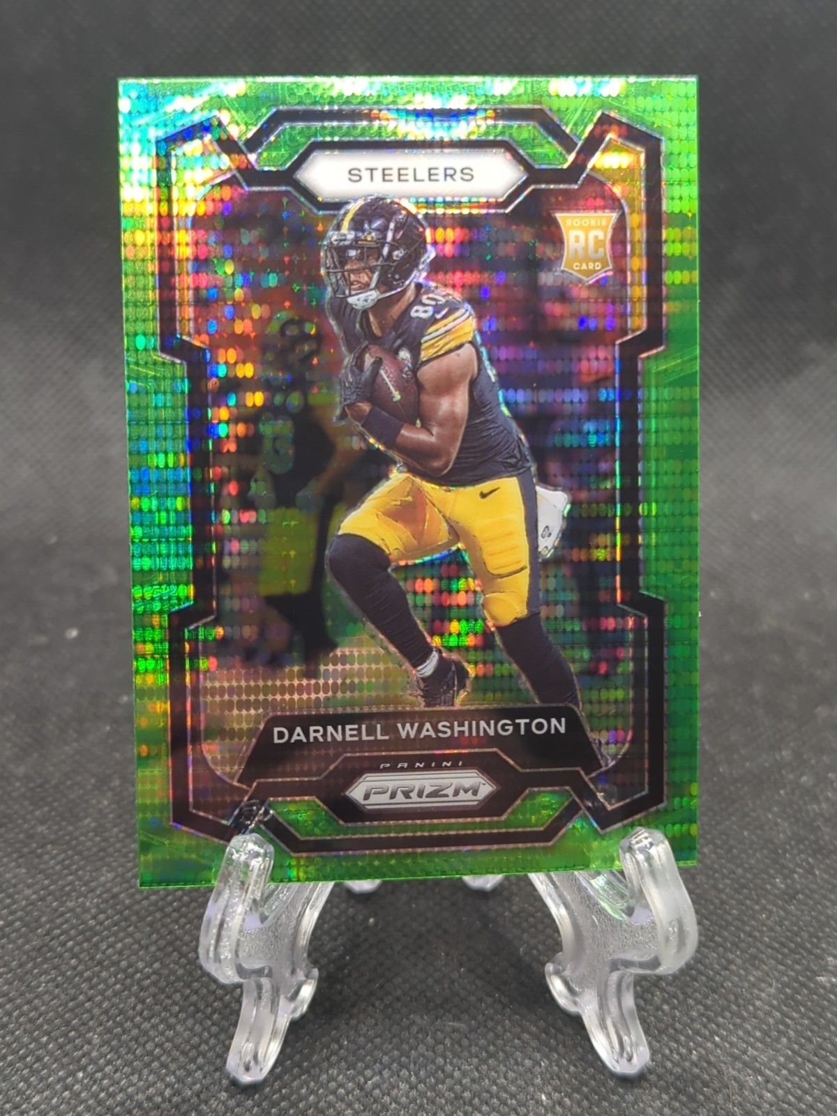 Darnell Washington Panini Prizm #384 Green