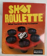 Shot Roulette - Drinking Adult Party Game 21+ - Buzzed Games Brand NEW, SEALED