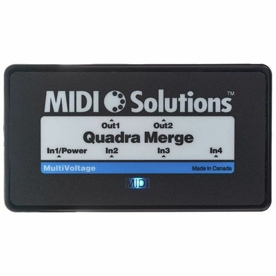Midi Solutions Quadra Merge V2 MultiVoltage Merger