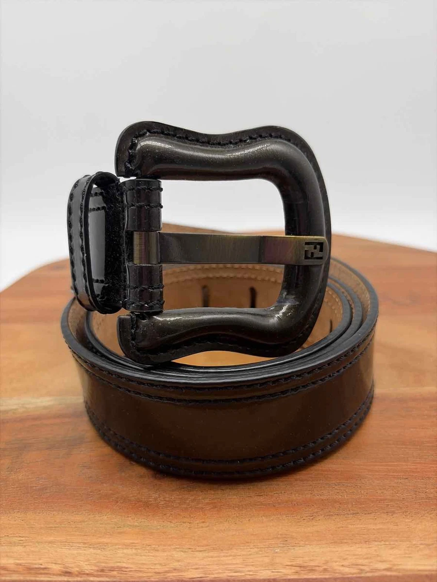 FENDI Belt Leather 41.3\
