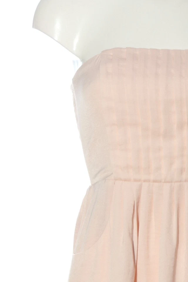 MANGO SUIT Vestido strapless Mujeres Vestido Talla EU 32 naranja claro - Imagen 3 de 4