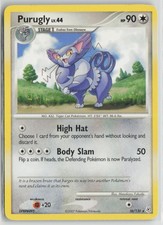 Purugly 36/130 Rare Diamond & Pearl Pokemon Lightly Played on eBay